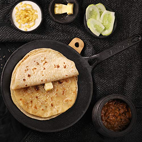 Iron Tawa, Handmade Loha Iron Lokhand Roti/chapati/parata Tawa With Unique  Handle durable & Long-lasting Iron Tawa for Indian Cooking 